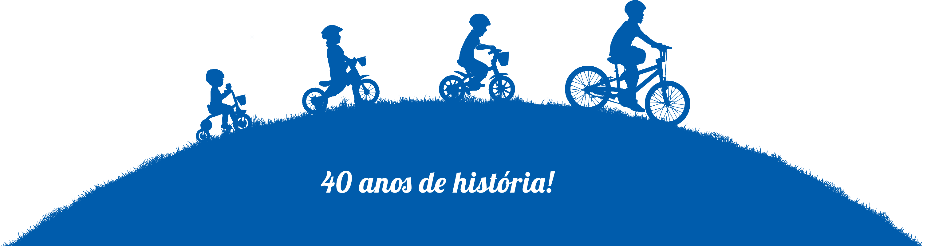 meninos em bicicletas