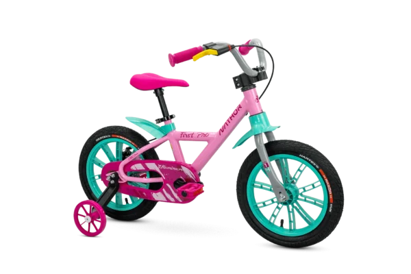 BICICLETA ARO 14 FIRST PRO FEMININA 4