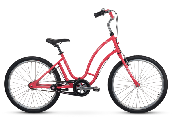 BICICLETA ARO 26 LIS CORAL PINK