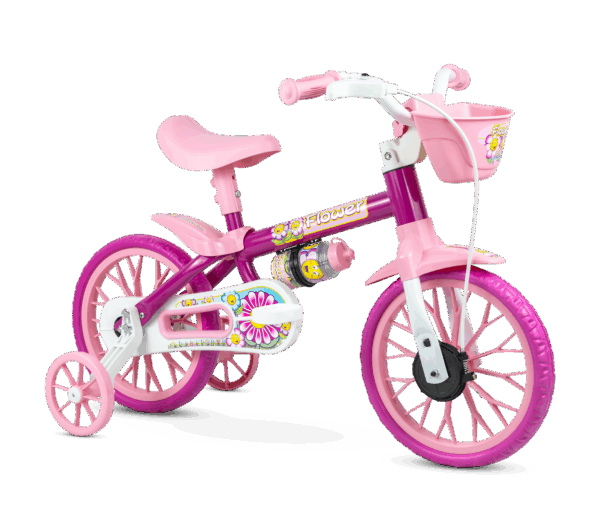 BICICLETA ARO 12 FLOWER