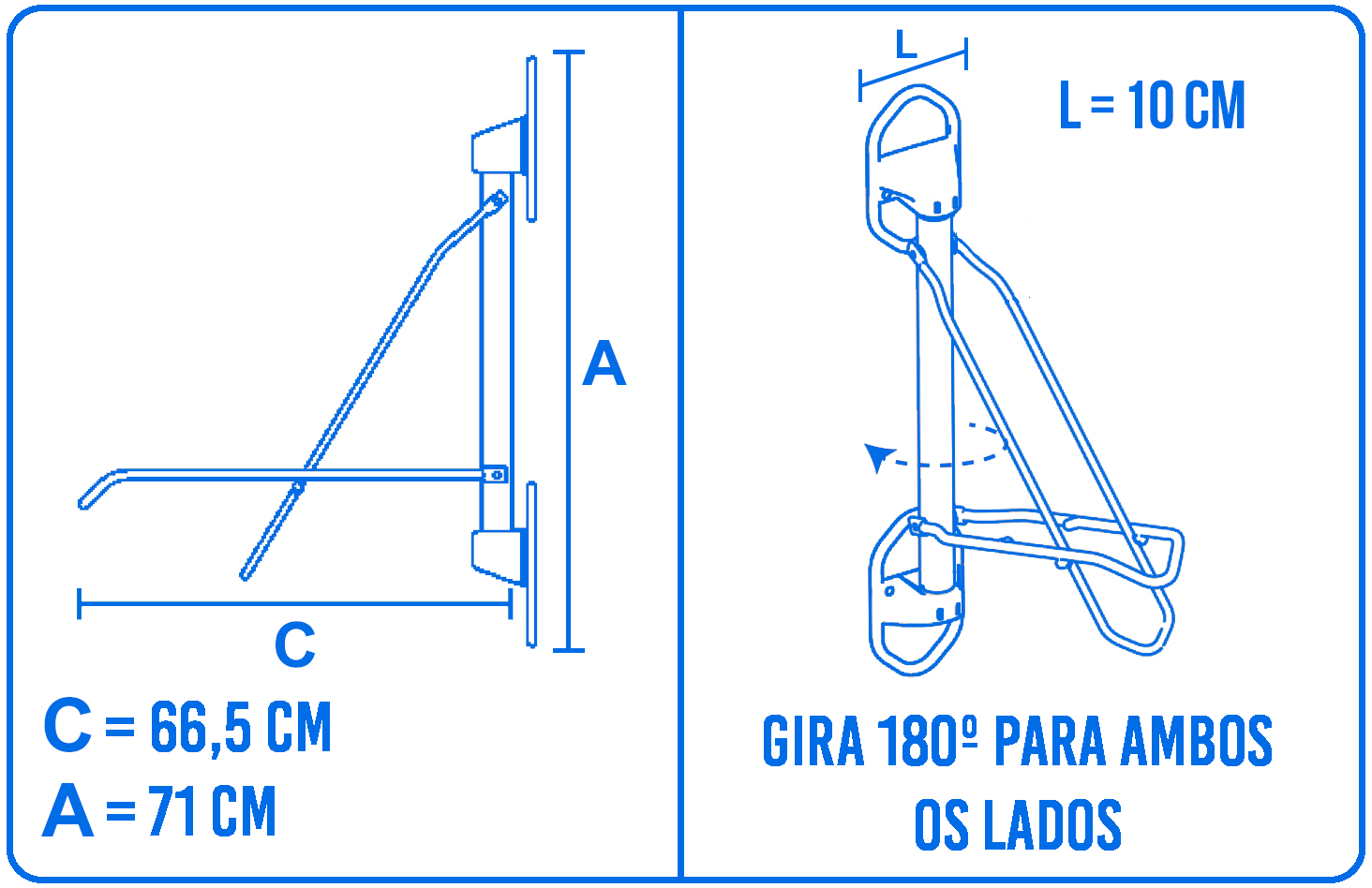 SUPORTE DE PAREDE
