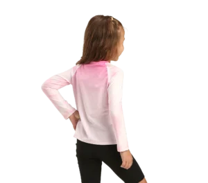 Camiseta UV Rosa verso