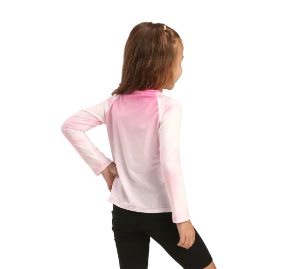 Camiseta UV Rosa verso